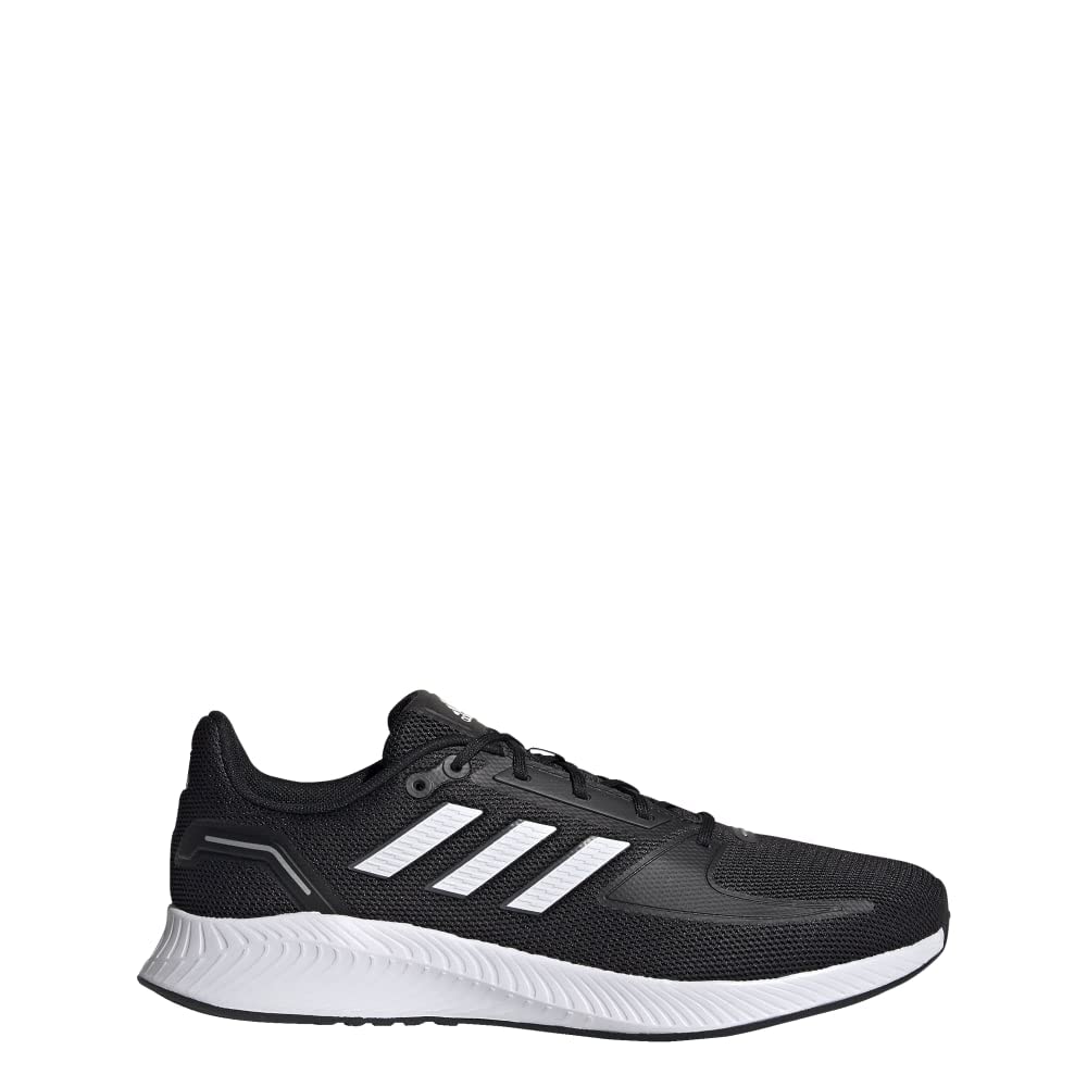 adidas Men's Runfalcon 2.0 Running Shoe, Black/White/Grey, 13