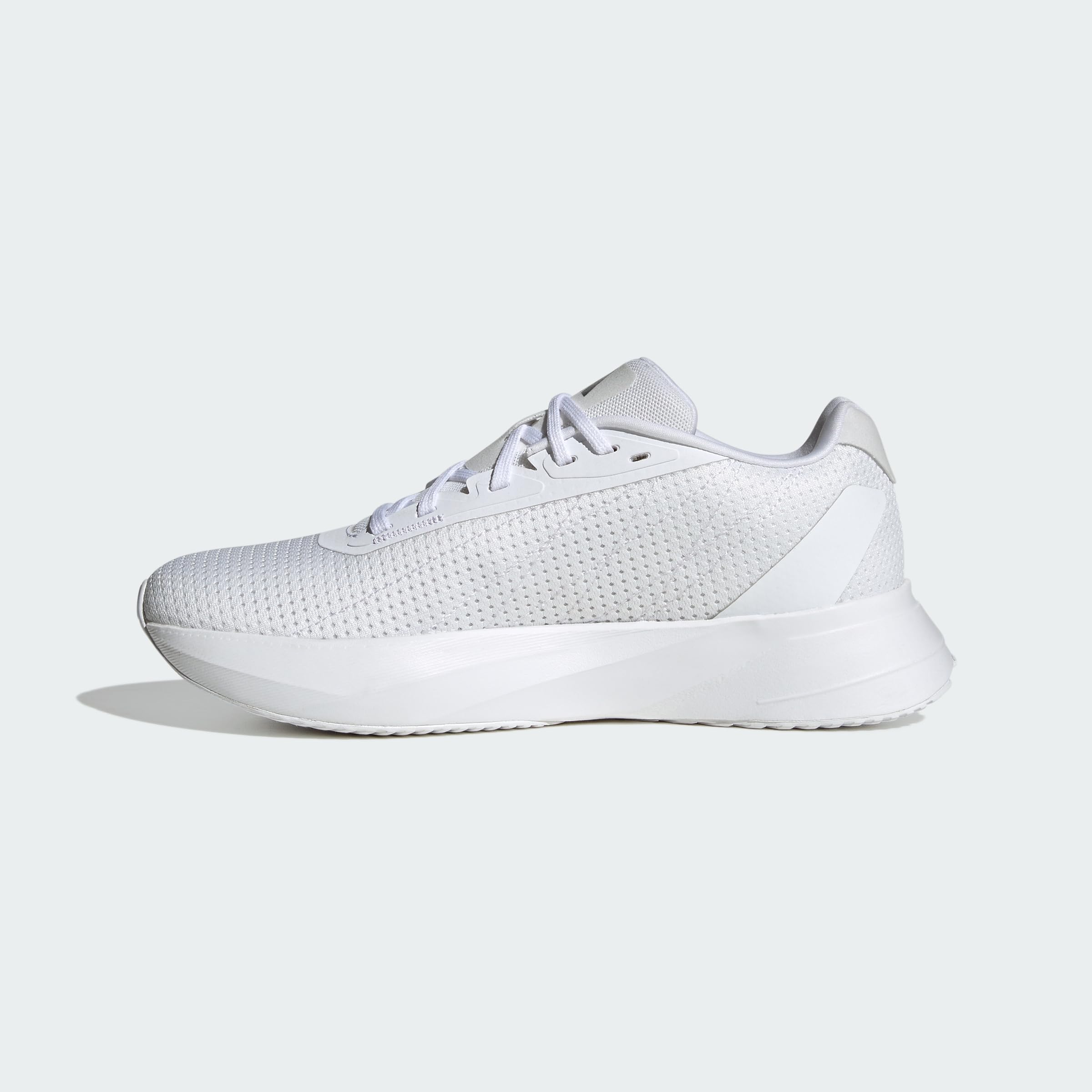 adidas Women's Duramo SL Running Sneaker, White/White/Grey, 7.5