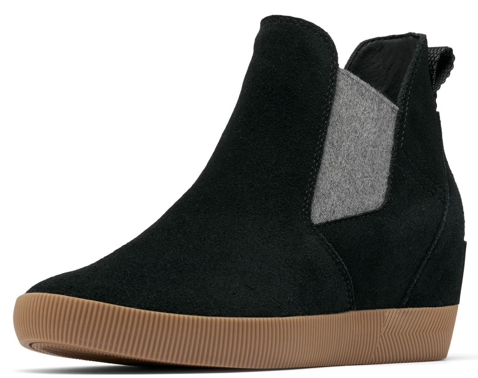 SOREL Women's Out N About Slip-On Wedge Boot