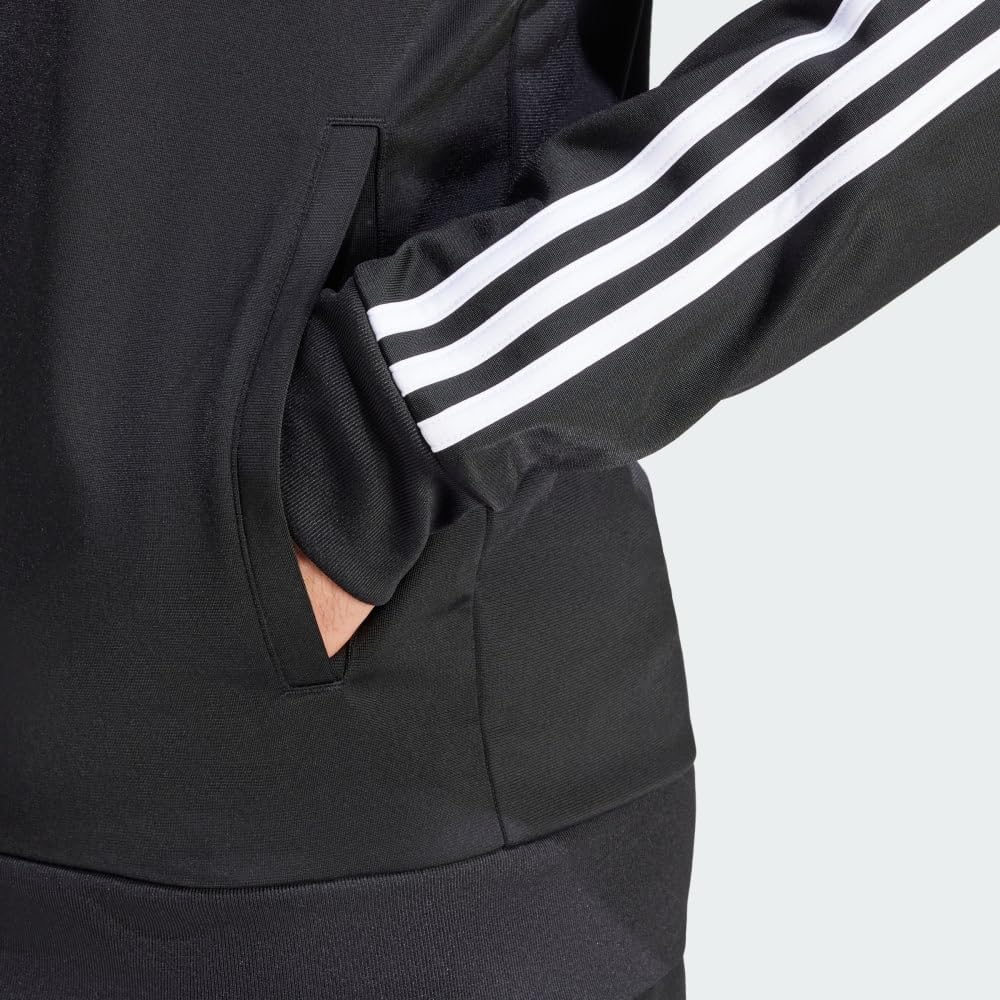 adidas Men's Essentials Warm-up 3-stripes Track Top