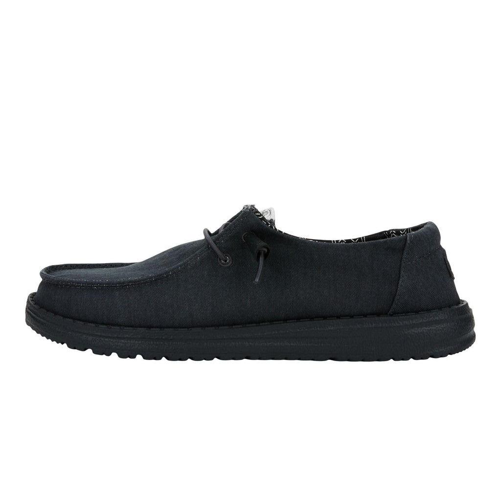 HEYDUDE Women's Wendy Canvas, Women’s Shoes, Women's Slip-on Loafers, Comfortable & Light-Weight
