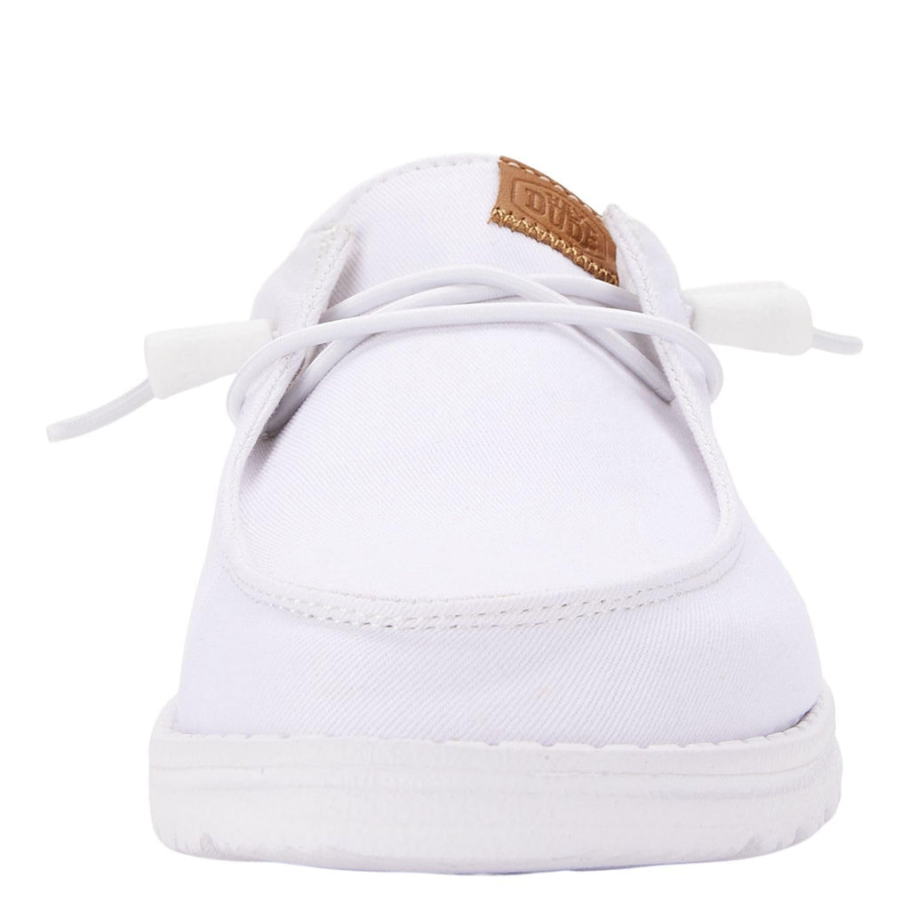 HEYDUDE Women's Wendy Canvas, Women’s Shoes, Women's Slip-on Loafers, Comfortable & Light-Weight