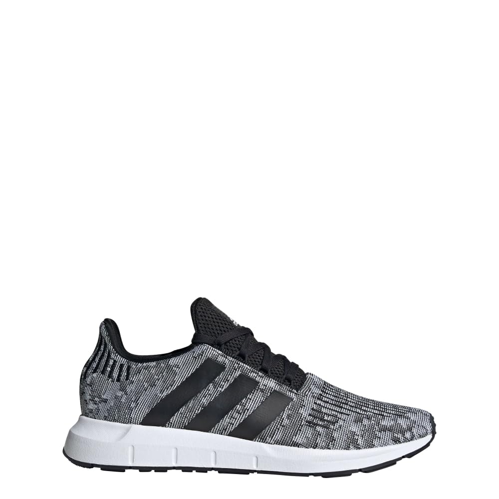 adidas Men's Swift Run Sneaker, Core Black/CoreBlack/White, 10.5