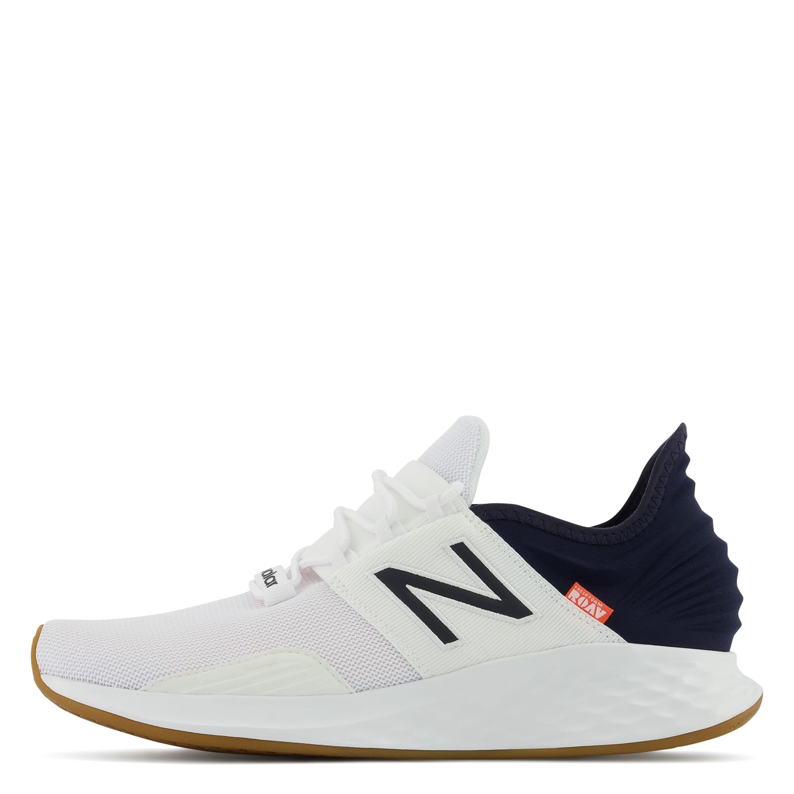 New Balance Kid's Fresh Foam Roav V1 Lace-up Running Shoe, Black, 7
