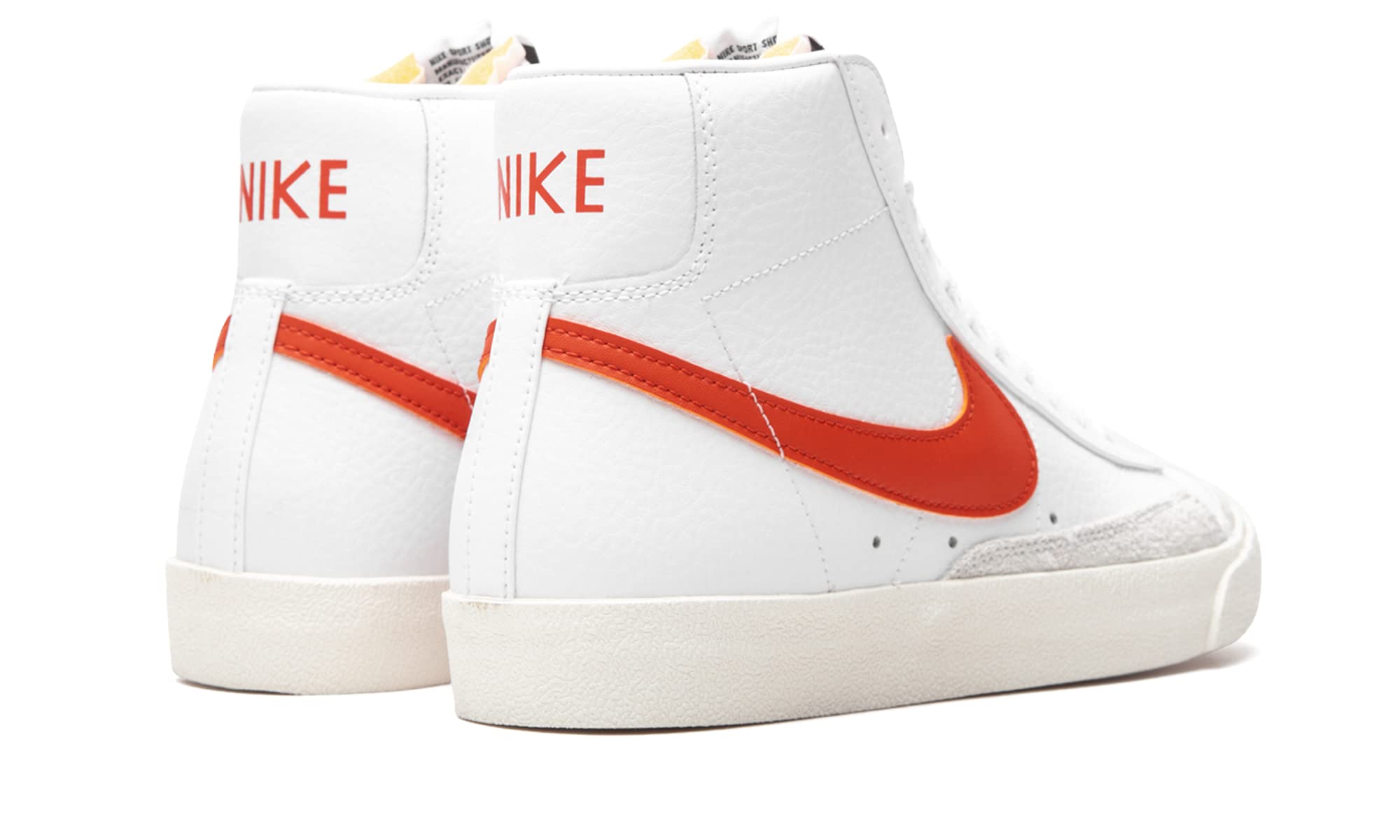 Nike Men's Basketball Shoe, White Mantra Orange Sail Team Orange, 13