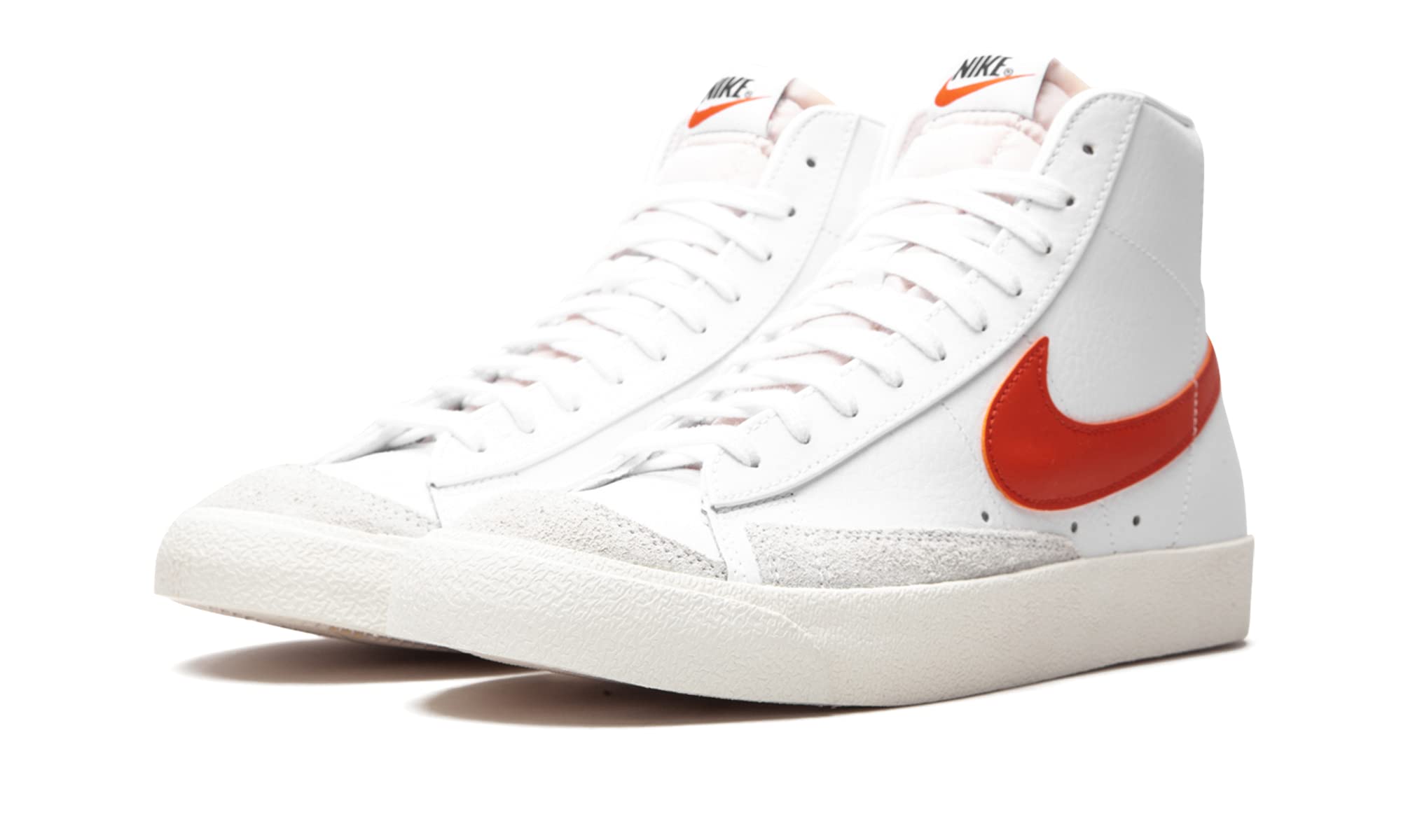 Nike Men's Basketball Shoe, White Mantra Orange Sail Team Orange, 13