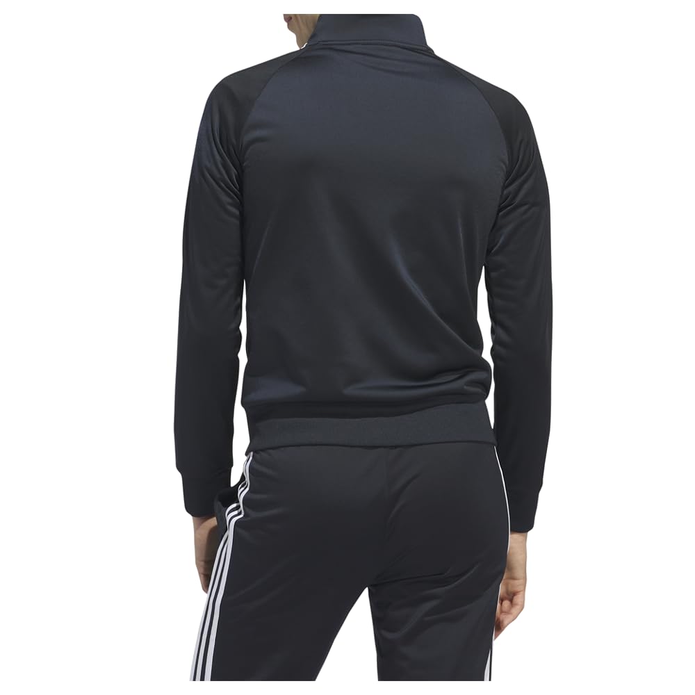 adidas womens Essentials Warm-up Slim 3-stripes Track Top