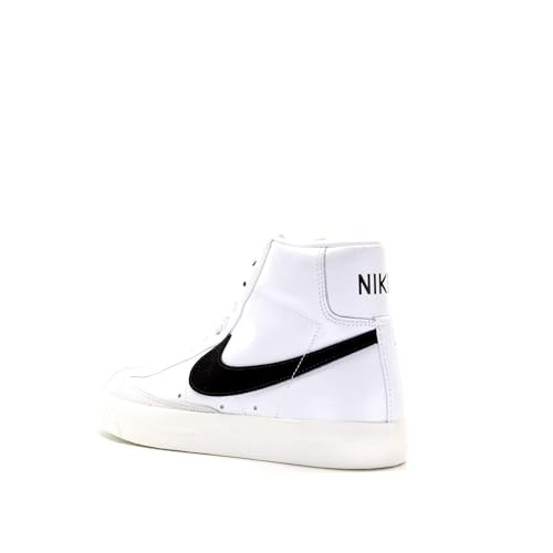 Nike Men's Basketball Shoes , White Black , 12 US
