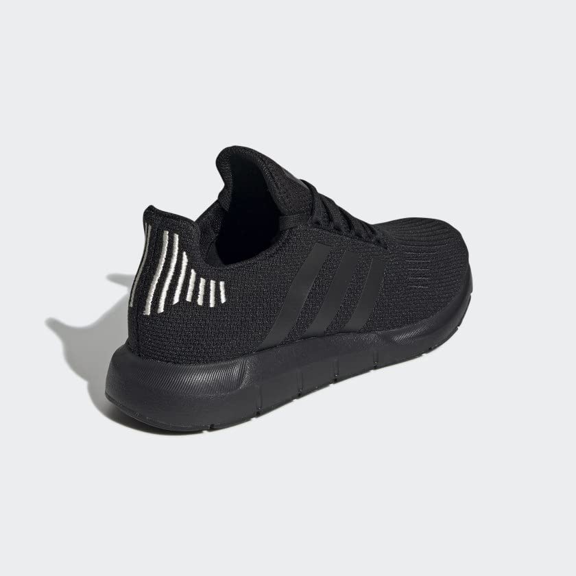 adidas Women's Swift Run Shoes, Black/Black/Black, 7.5