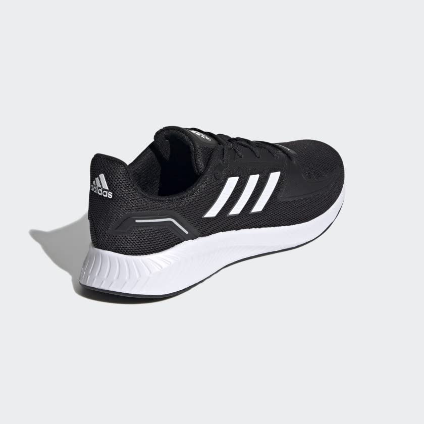 adidas Men's Runfalcon 2.0 Running Shoe, Black/White/Grey, 13