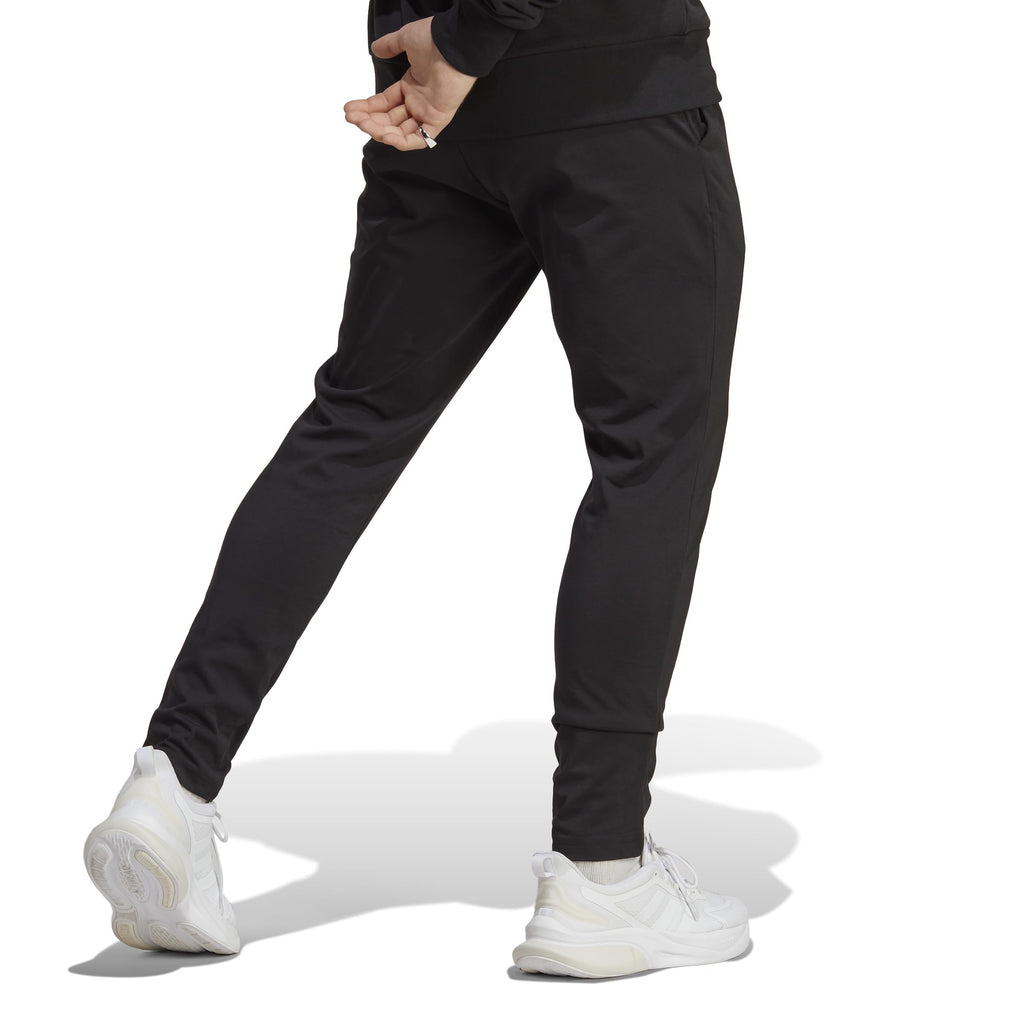 adidas Men's Essentials Single Jersey Tapered Open Hem Pants