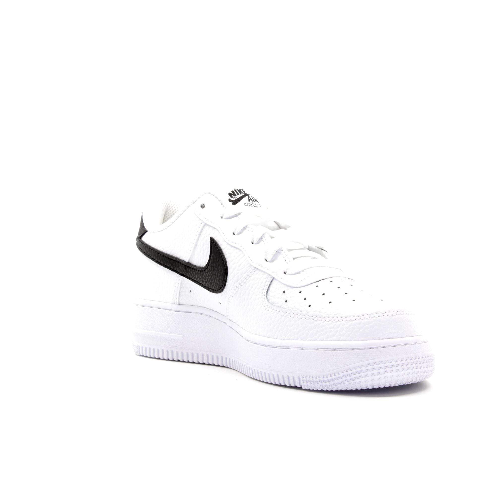Air Force 1 - White / Black for Kids by Nike