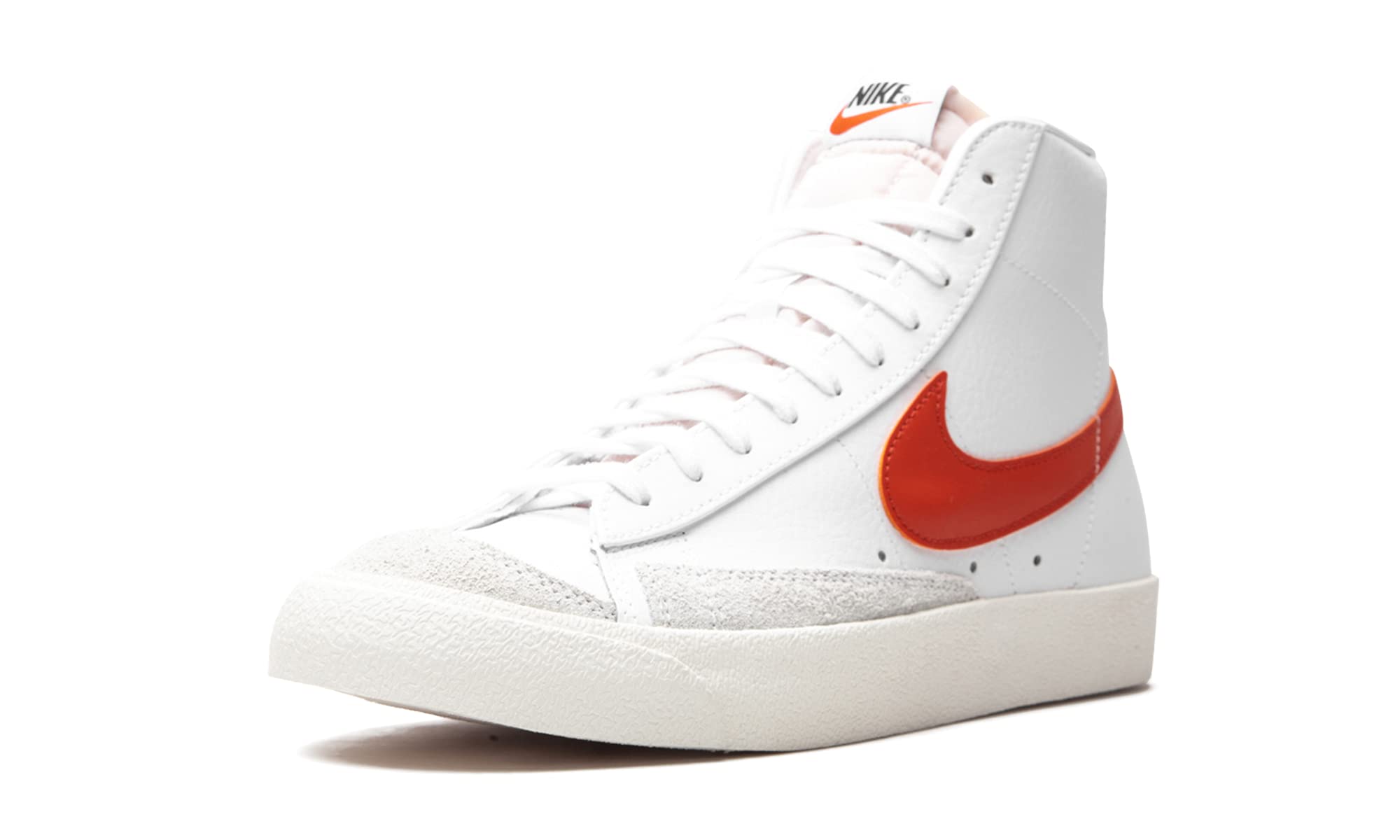 Nike Men's Basketball Shoe, White Mantra Orange Sail Team Orange, 13
