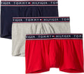 Tommy Hilfiger Men's Underwear Cotton Stretch 3-Pack Trunk