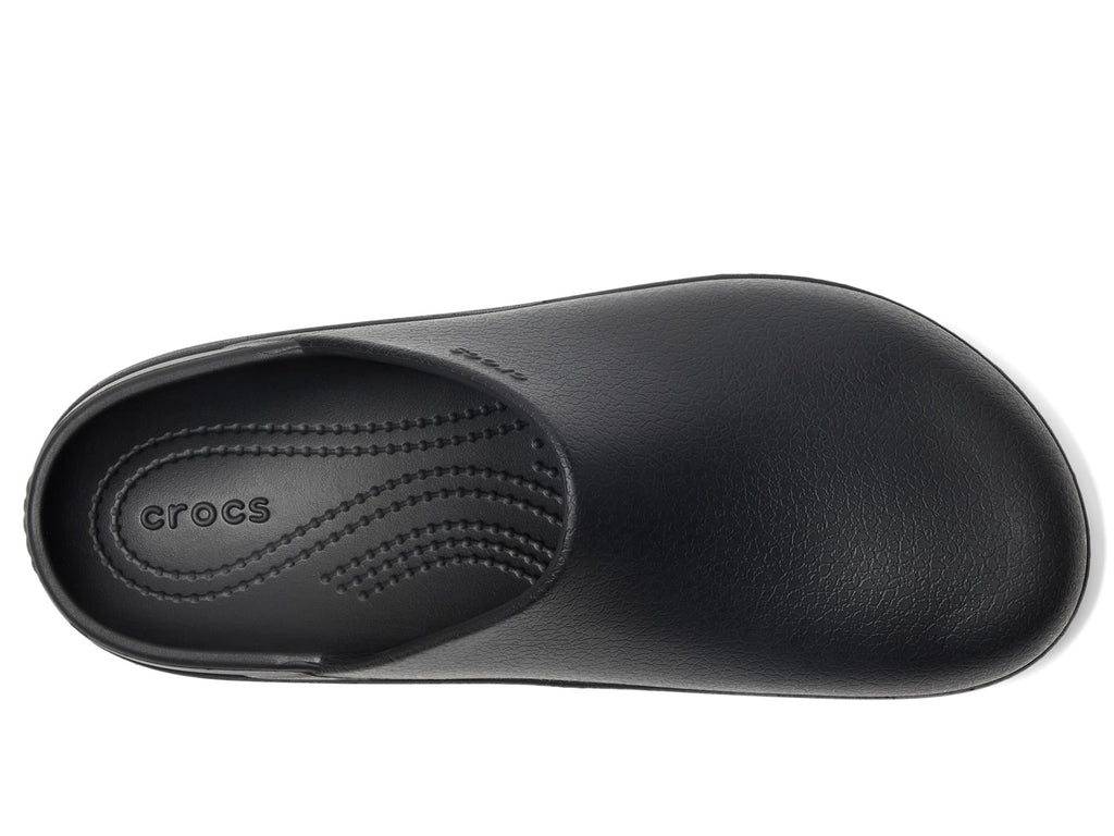 Crocs, Womens, Dylan Platform Clog, Mule Platform Shoes, Black, 9, M