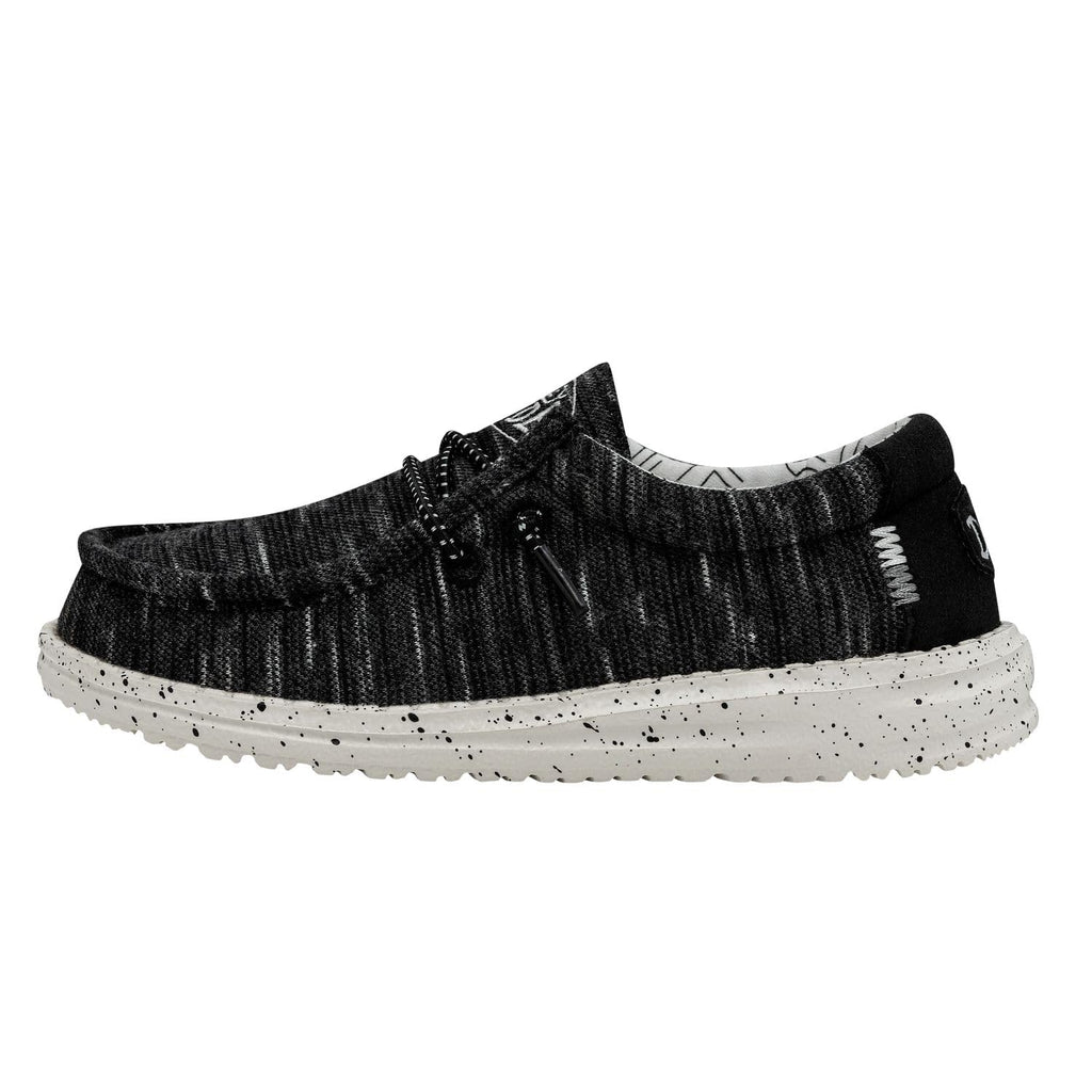 Hey Dude Unisex-Child Kids Wally Youth Stretch