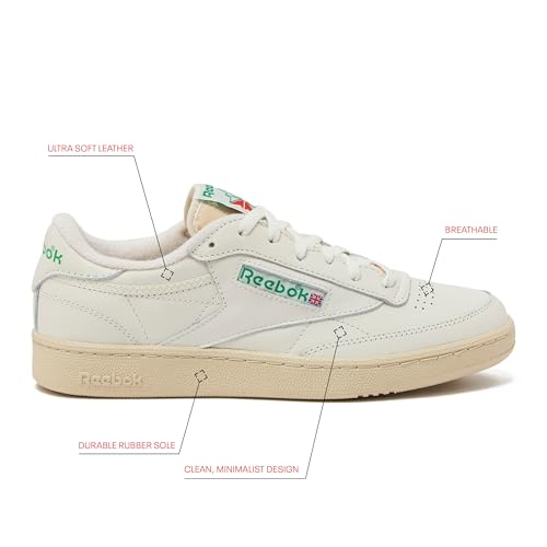 Reebok Mens Club C 85 Vintage Tennis Sneakers for Men