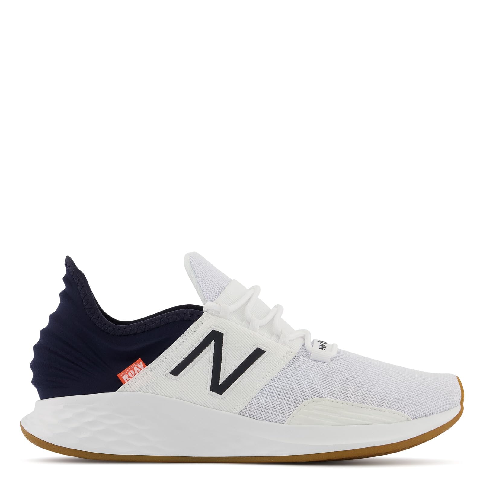 New Balance Kid's Fresh Foam Roav V1 Lace-up Running Shoe, Black, 7