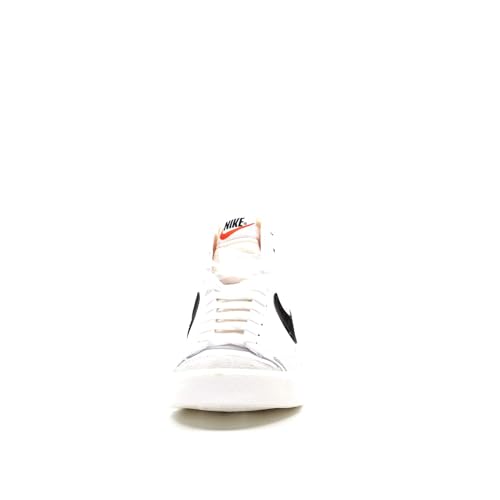 Nike Men's Basketball Shoes , White Black , 12 US