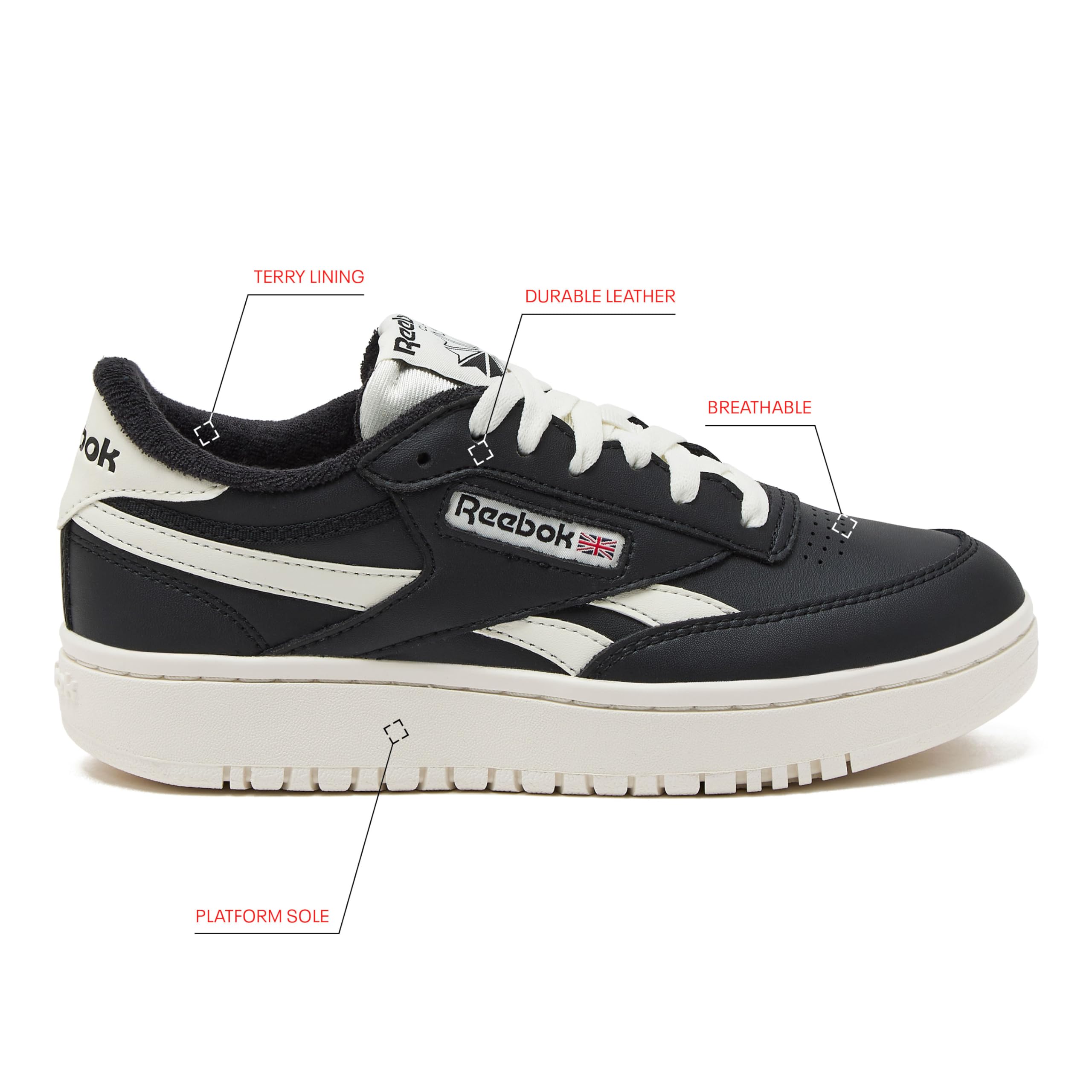 Reebok Women's Club C Double Revenge Sneakers
