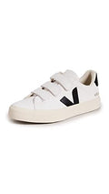 Veja Women's Recife Logo Sneakers, Extra White/Black, 7 Medium US