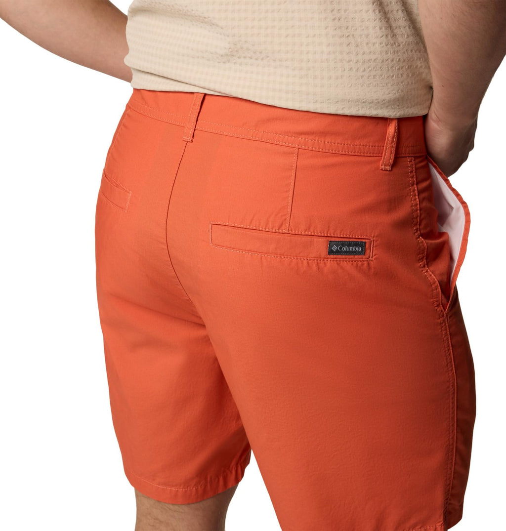 Columbia Men's Washed Out Short, Cotton, Classic Fit