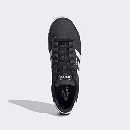 adidas Men's Daily 3.0 Skate Shoe, Core Black/Cloud White/Core Black, 13