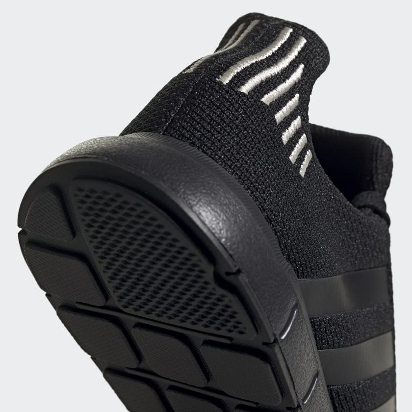 adidas Women's Swift Run Shoes, Black/Black/Black, 7.5