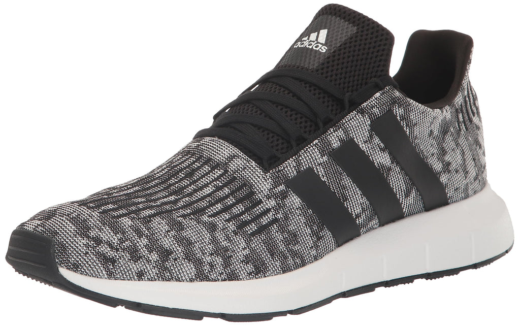 adidas Men's Swift Run Sneaker, Core Black/CoreBlack/White, 10.5