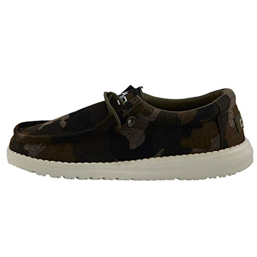 Hey Dude Unisex-Child Kids Wally Youth Stretch