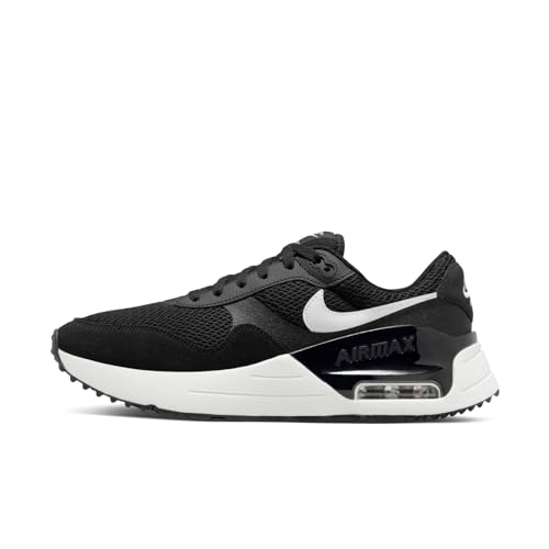 Nike Mens AIR MAX SYSTM Sneaker - Black/Wolf Grey/White (Black/Wolf Grey/White, us_Footwear_Size_System, Adult, Men, Numeric, Medium, Numeric_9)