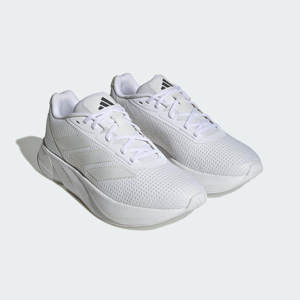 adidas Women's Duramo SL Running Sneaker, White/White/Grey, 7.5